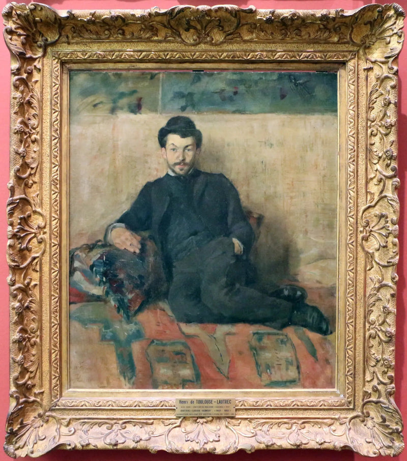 Portret van de heer Dennery - Henri de Toulouse-Lautrec