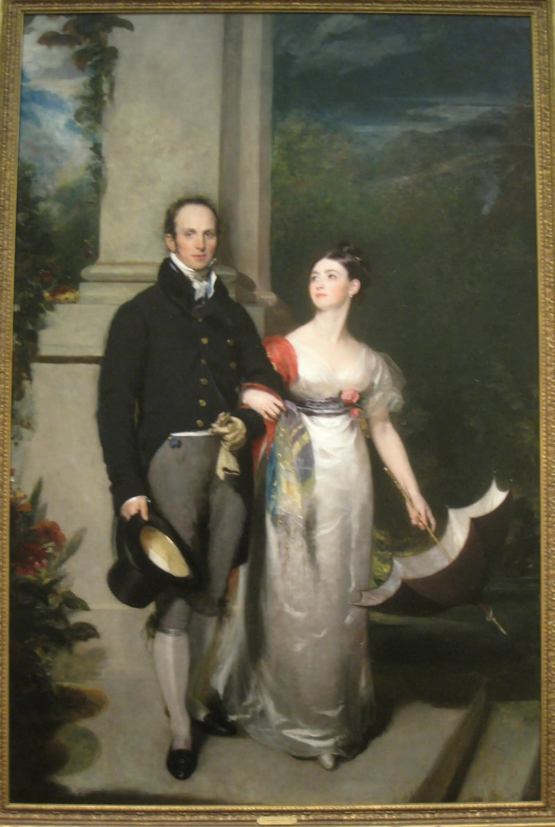Portret van de heer en mevrouw James Dunlop - Thomas Lawrence