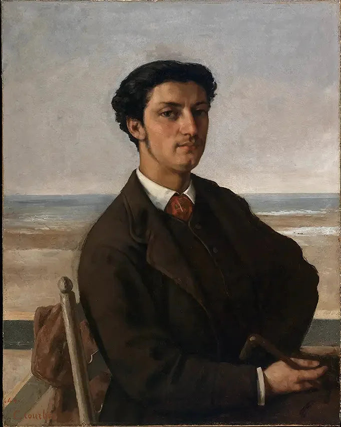Portret van de heer Nodler, oudste zoon - Gustave Courbet