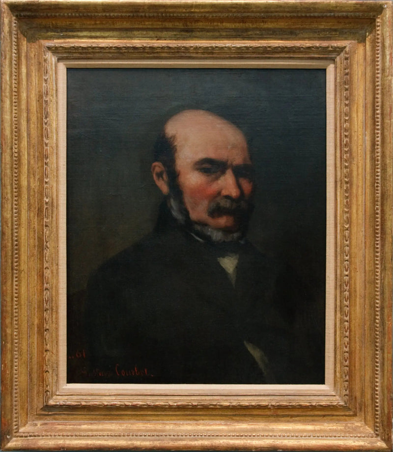 Portret van de heer Usquin - Gustave Courbet