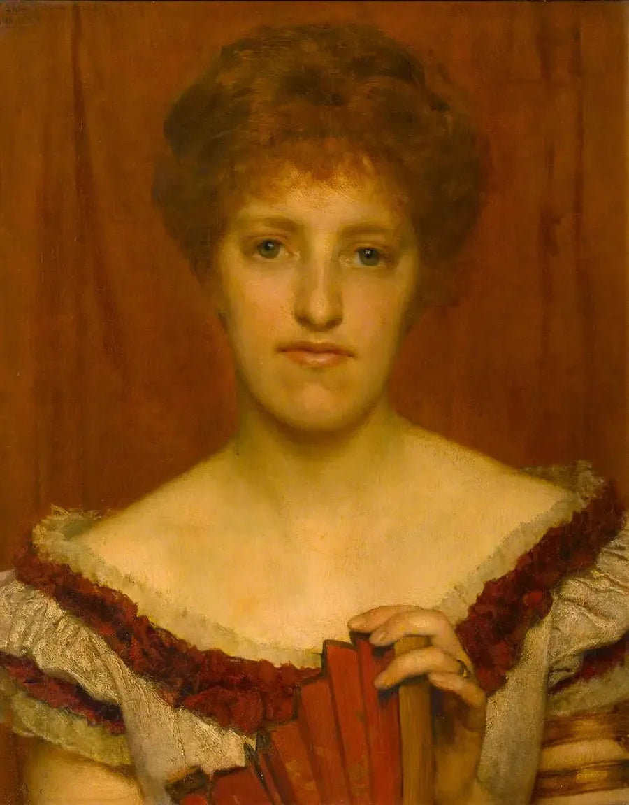 Portret van mijn vrouw - Lawrence Alma-Tadema