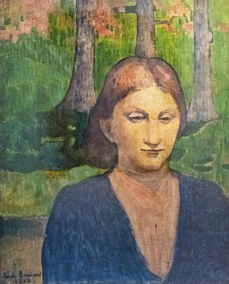 Portret van mijn zus Madeleine - Émile Bernard