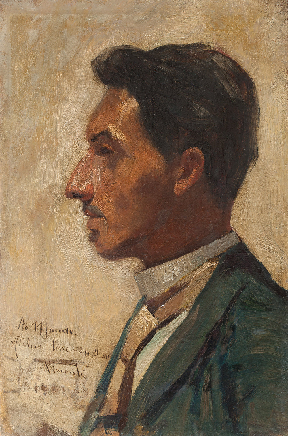 Portrait de Macedo - Eliseu Visconti