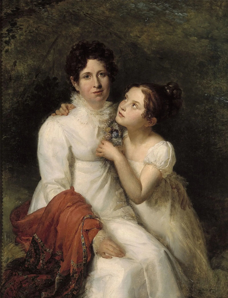 Portret van Madame Bauquin Du Boulay en haar nicht Mademoiselle Bauquin de La Souche - François Gérard

Source:
Portrait de Madame Bauquin Du Boulay et de sa nièce Mademoiselle Bauquin de La Souche - François Gérard