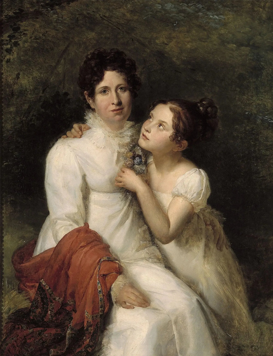 Portret van Madame Bauquin Du Boulay en haar nicht Mademoiselle Bauquin de La Souche - François Gérard

Source:
Portrait de Madame Bauquin Du Boulay et de sa nièce Mademoiselle Bauquin de La Souche - François Gérard