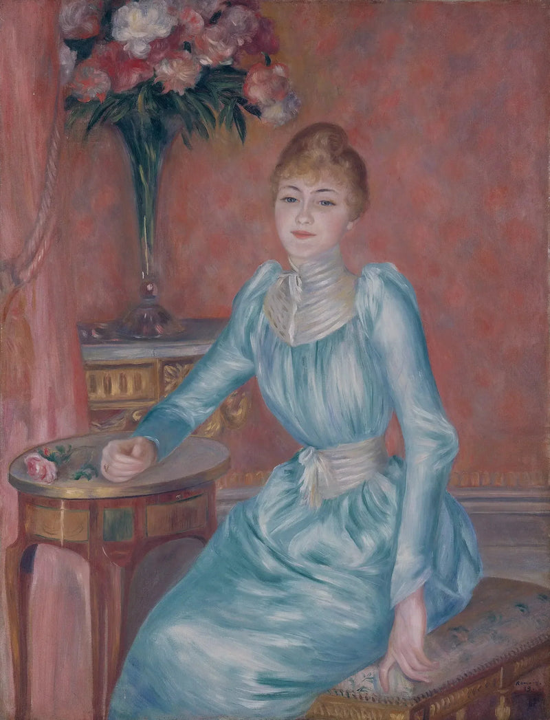 Portret van Mevrouw de Bonnières - Pierre-Auguste Renoir