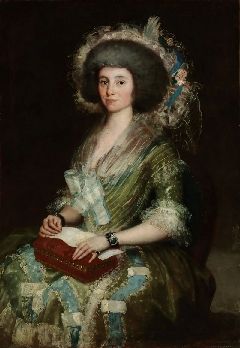 Portret van Mevrouw Ceán Bermudez - Francisco de Goya