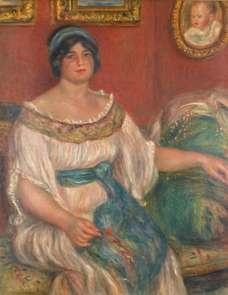 Portret van Mevrouw Colonna Romano - Pierre-Auguste Renoir