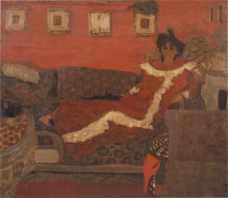 Portret van Madame Delierre - Édouard Vuillard