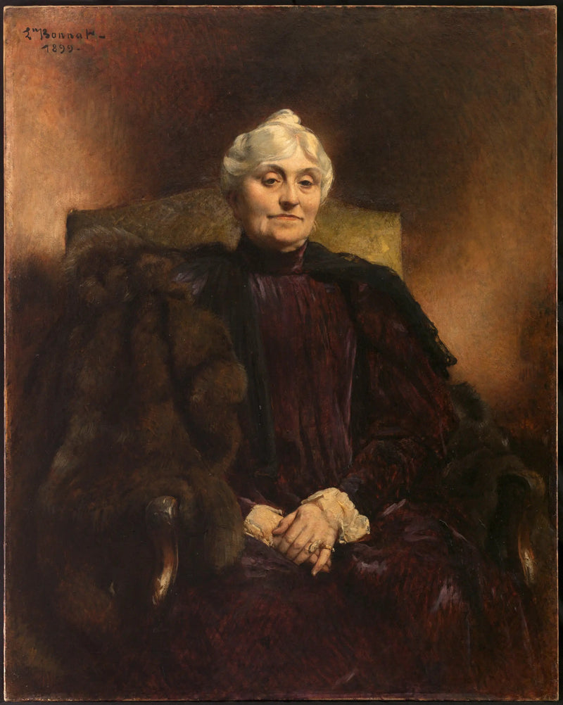 Portret van Madame Dubernet - Léon Bonnat