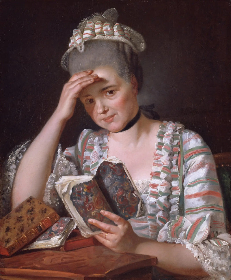 Portret van Mevrouw François Buron - Jacques-Louis David