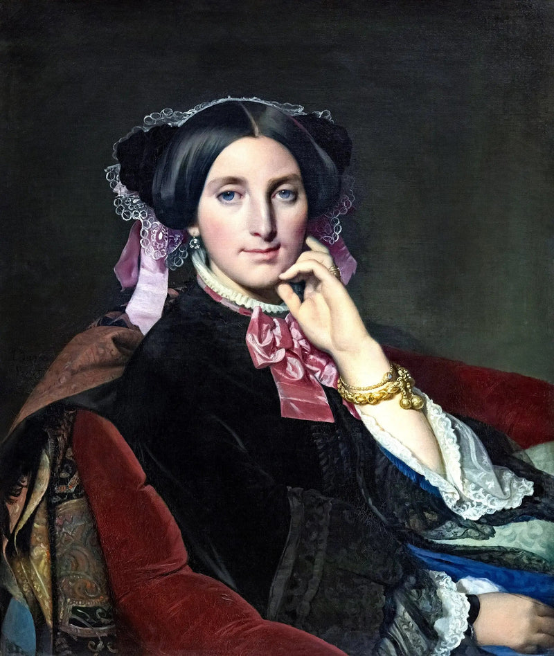 Portret van Madame Gonse - Jean-Auguste-Dominique Ingres