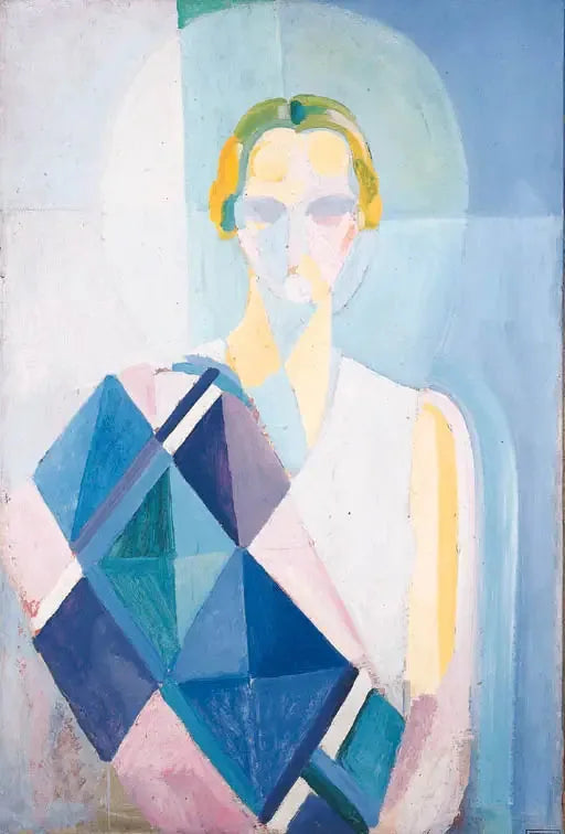 Portret van Mevrouw Heim - Robert Delaunay