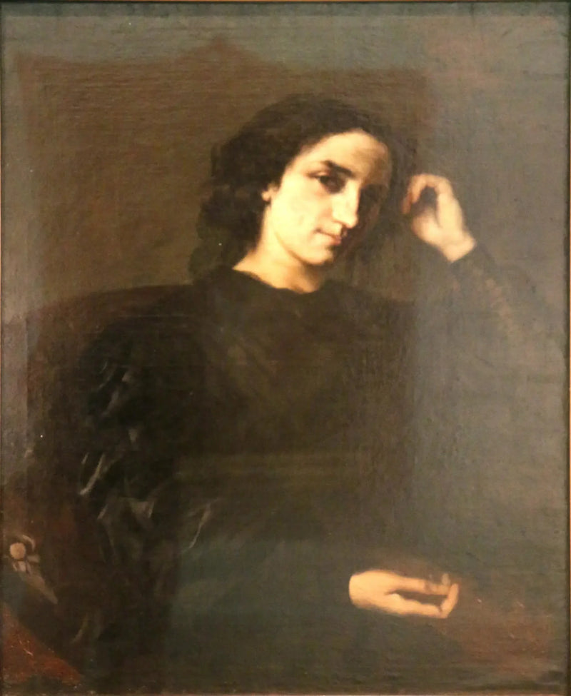 Portret van Madame Léon Fontaine - Gustave Courbet