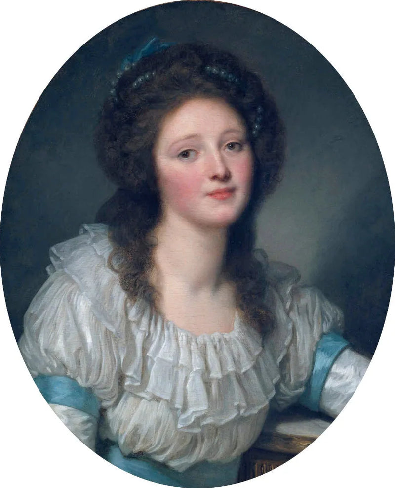 Portret van Madame Mercier - Jean-Baptiste Greuze