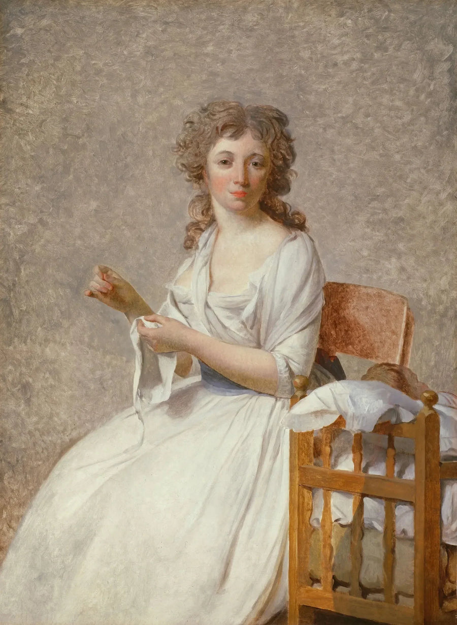 Portret van Mevrouw Pastoret - Jacques-Louis David