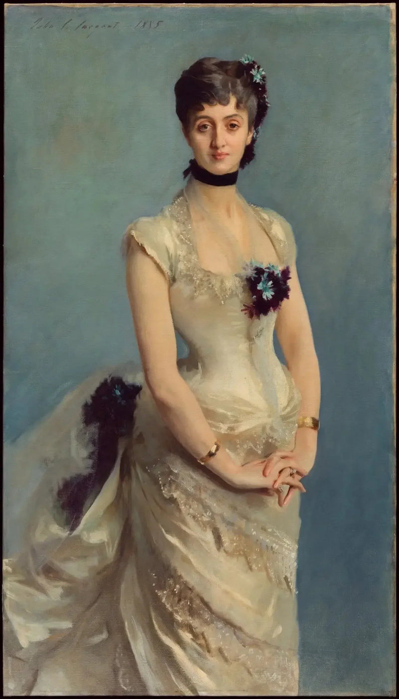 Portret van Mevrouw Paul Poirson - John Singer Sargent