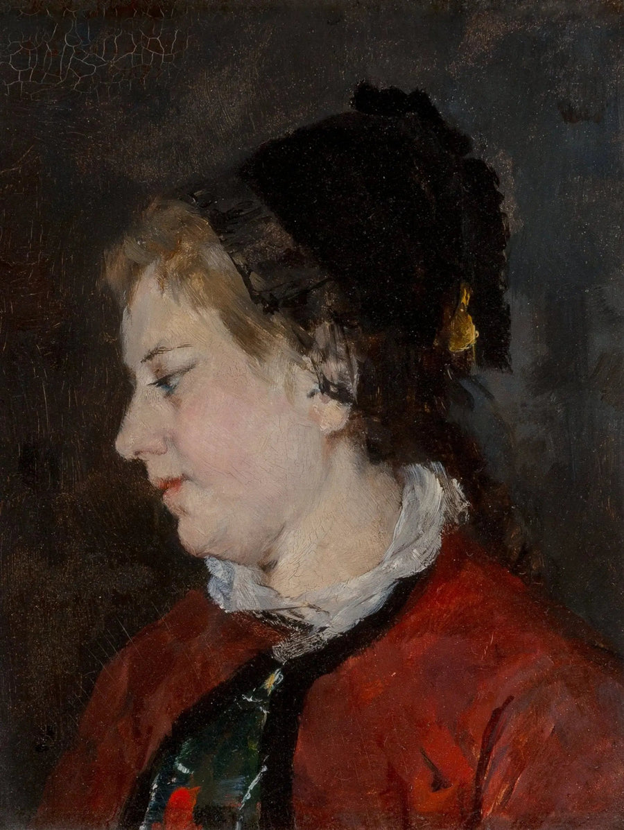 Portret van Mevrouw Sisley - Mary Cassatt