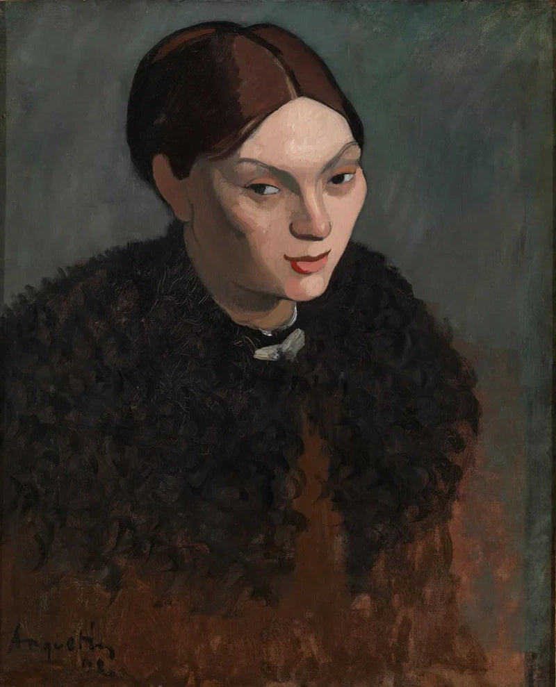Portret van Madeleine Bernard - Louis Anquetin