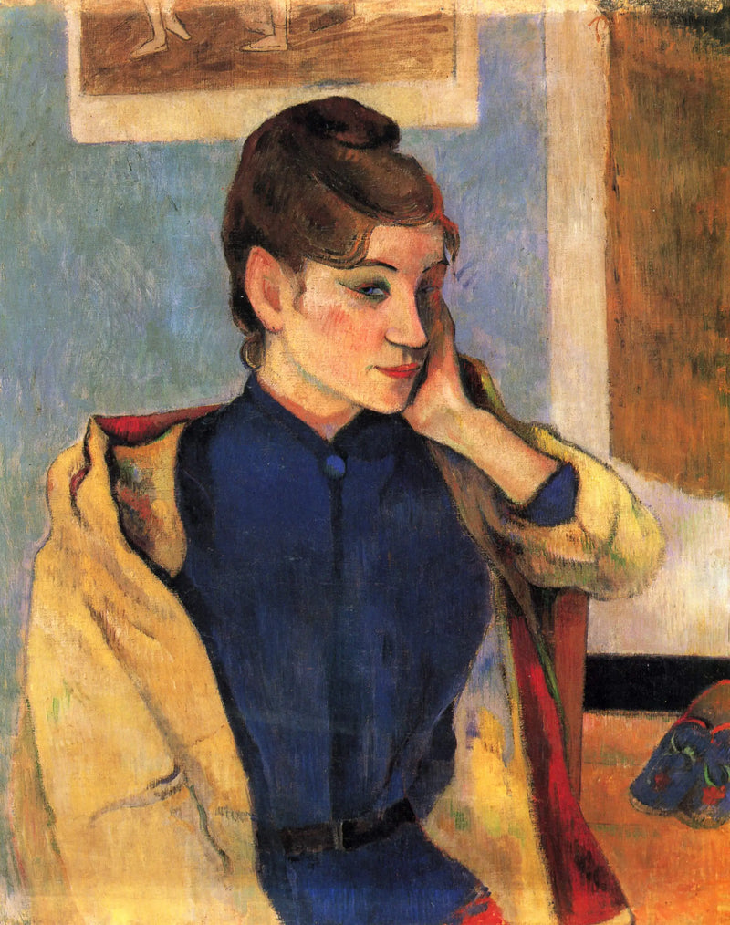 Portret van Madeleine Bernard - Paul Gauguin