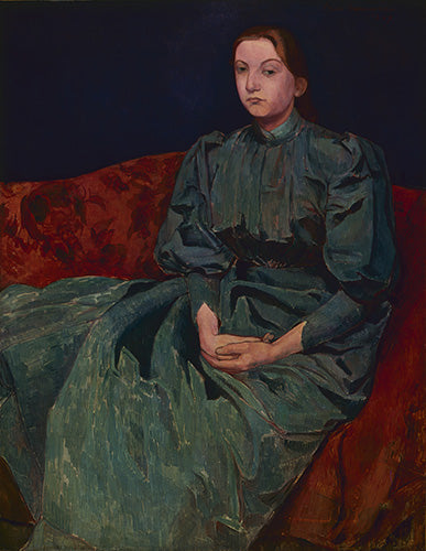 Portret van Madeline, de zus van de kunstenaar - Émile Bernard