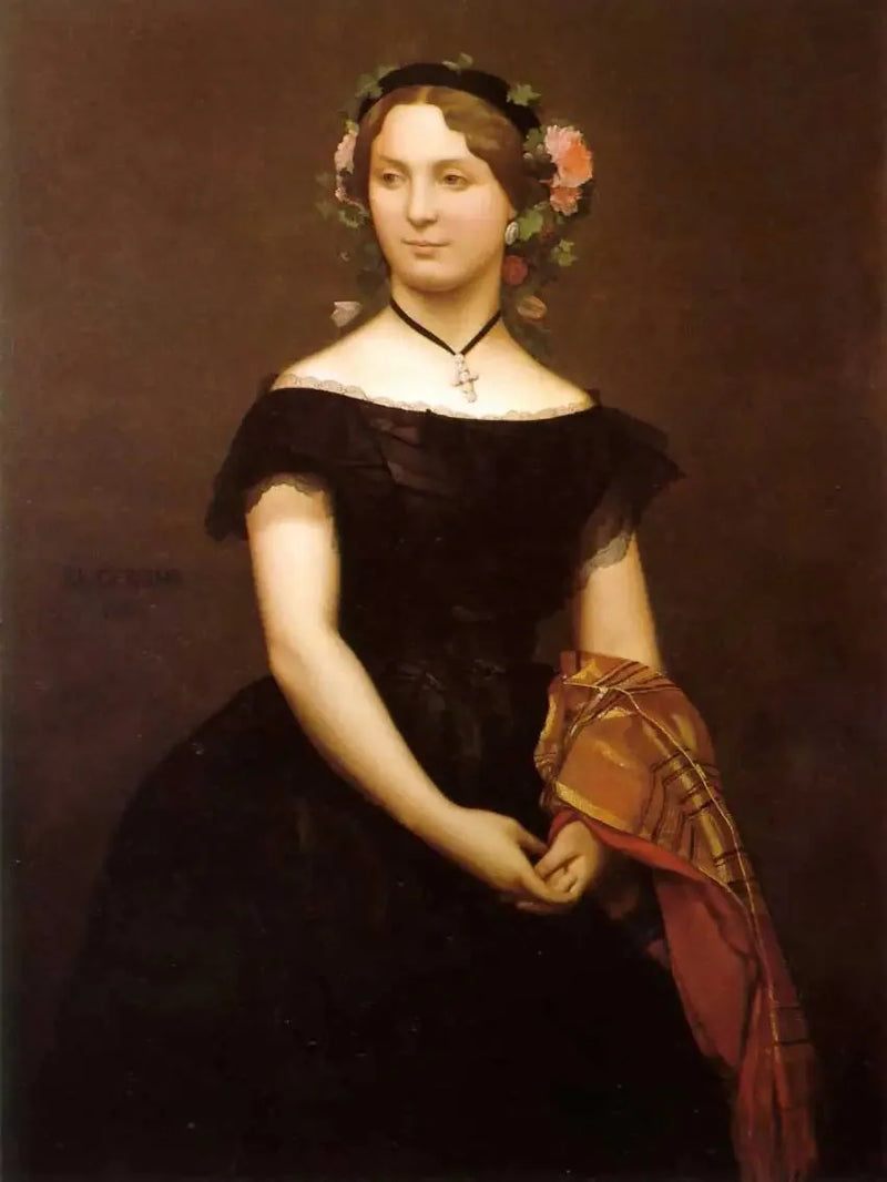 Portret van juffrouw Durand - Jean-Léon Gérôme
