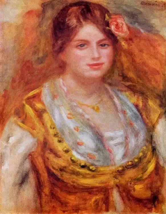 Portret van Mevrouw François - Pierre-Auguste Renoir