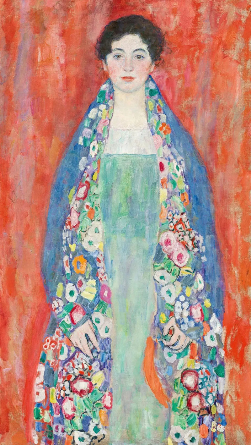 Portret van Mevrouw Lieser - Gustav Klimt