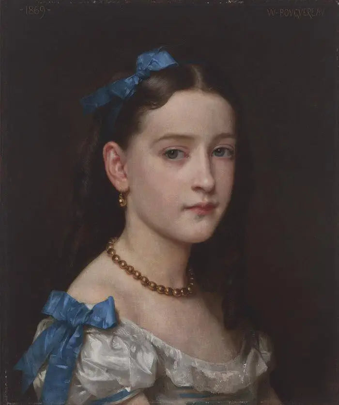 Portret van Mevrouw Martha Hoskier - Bouguereau