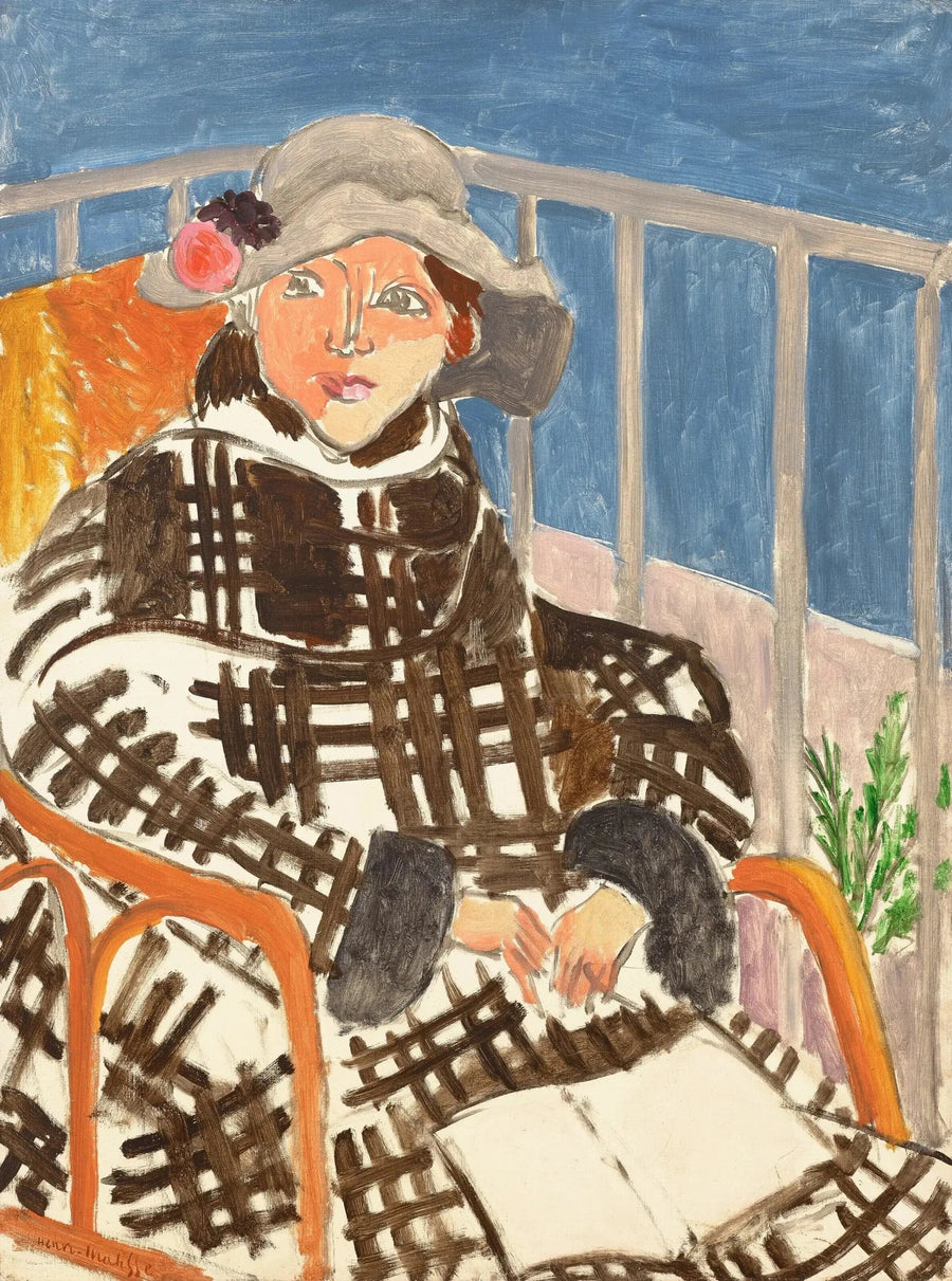 Portret van Mevrouw Matisse - Henri Matisse