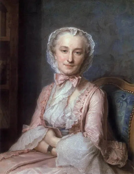 Portret van Meisje Sallé - Maurice-Quentin de La Tour