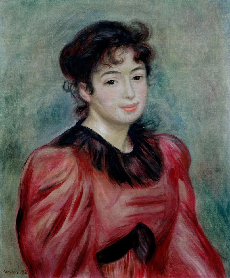 Portret van Mevrouw Victorine de Bellio - Pierre-Auguste Renoir
