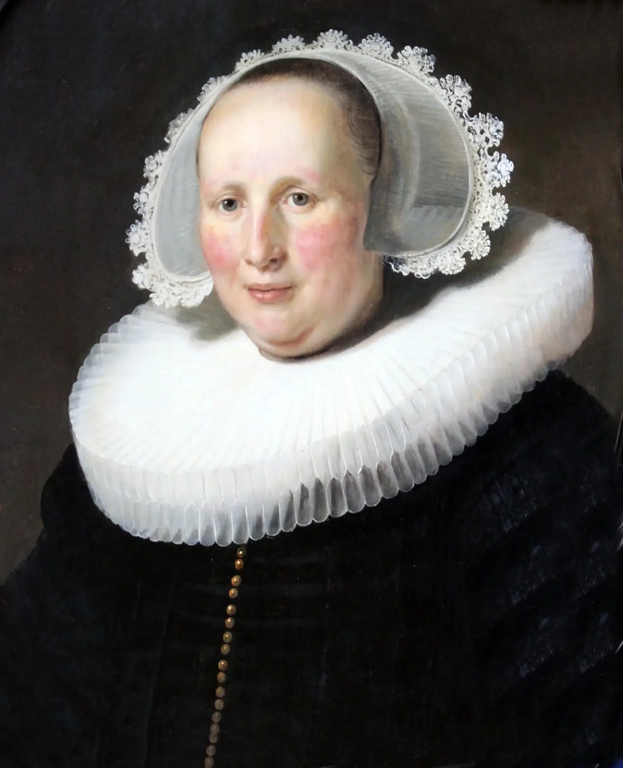 Portret van Maertgen van Bilderbeecq, echtgenote van Willem Burggraeff - Rembrandt