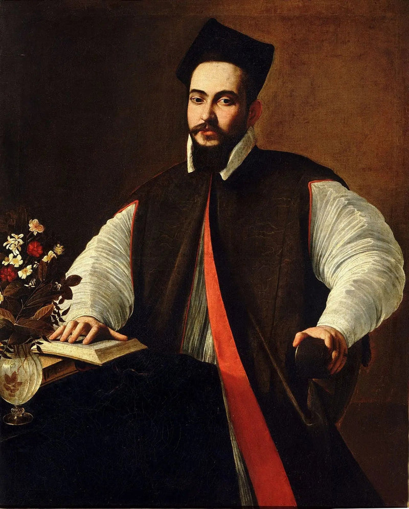 Portret van Maffeo Barberini (Paus Urbanus VIII) - Caravaggio