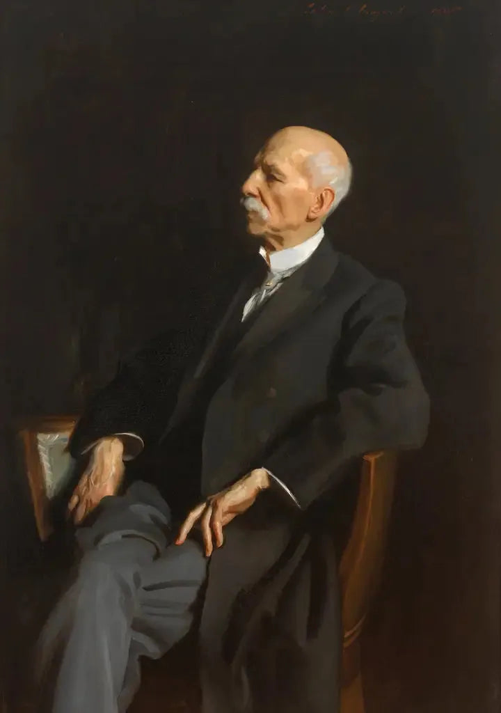 Portret van Manuel García - John Singer Sargent