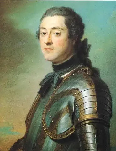 Portret van Marc-René, markies de Voyer d'Argenson (1722-1782) - Maurice-Quentin de La Tour