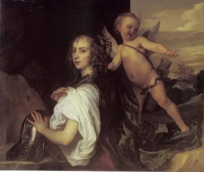 Portret van Margaret Lemon in de rol van Erminia - Antoine van Dyck

Source:
Portrait de Margaret Lemon dans le rôle d'Erminia - Antoine van Dyck