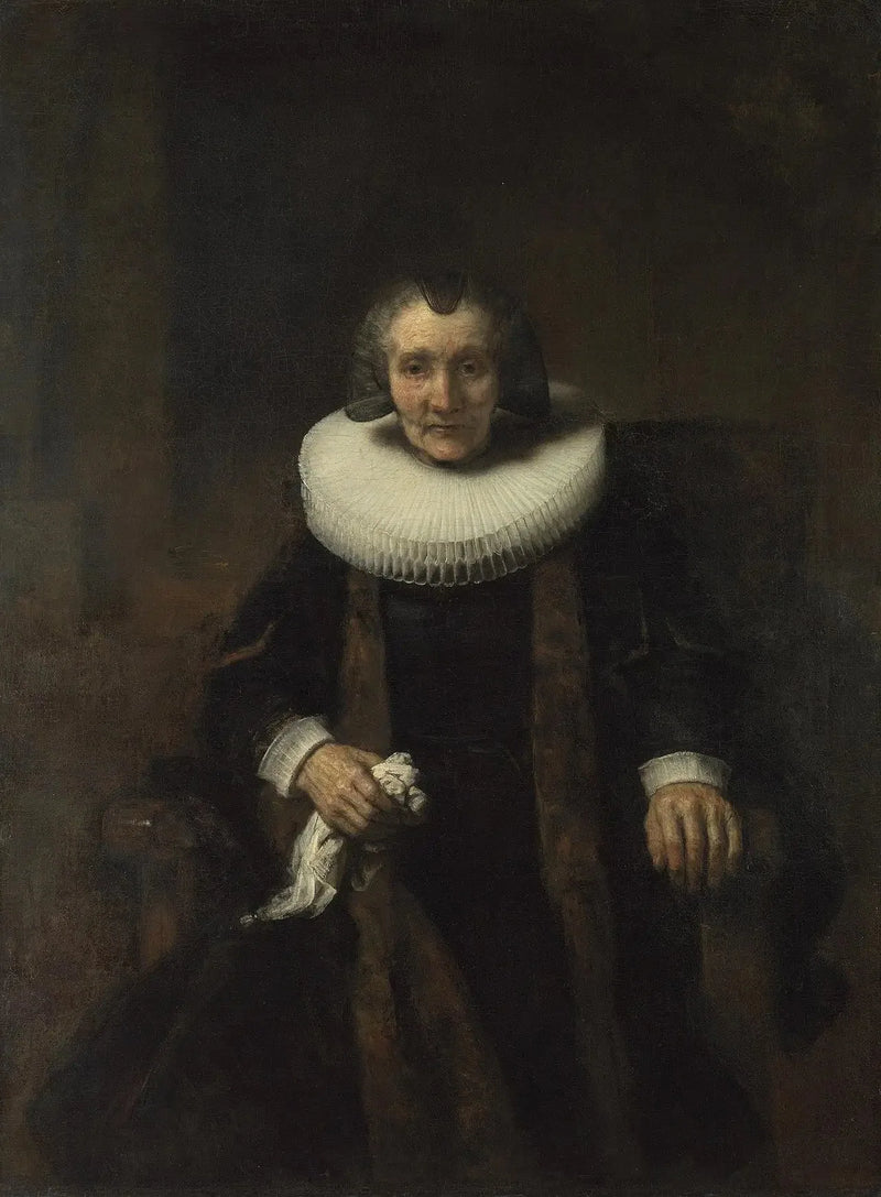 Portret van Margaretha de Geer - Rembrandt