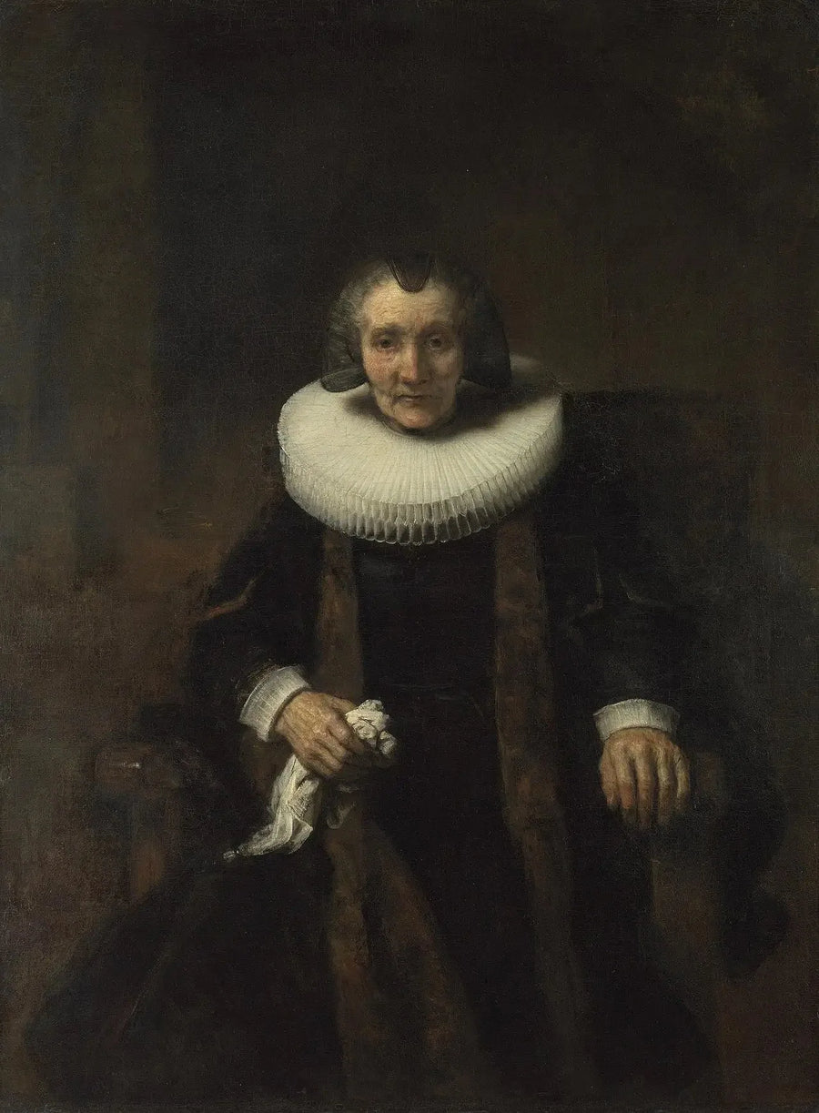 Portret van Margaretha de Geer - Rembrandt