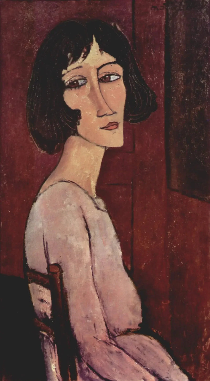 Portret van Margherita - Amedeo Modigliani