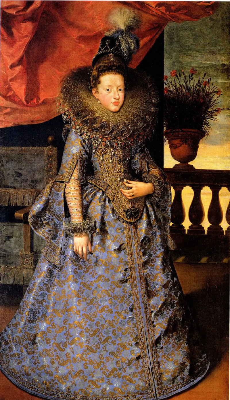 Portret van Margherita Gonzaga (1591–1632), prinses van Mantua - Frans Pourbus de Jonge

Source:
Portrait de Margherita Gonzaga (1591–1632), princesse de Mantoue - Frans Pourbus the Younger