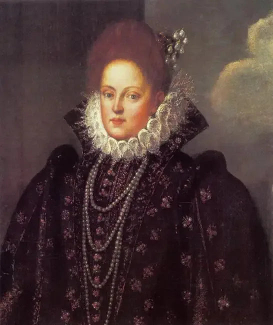 Portret van Margherita Gonzaga - Peter Paul Rubens