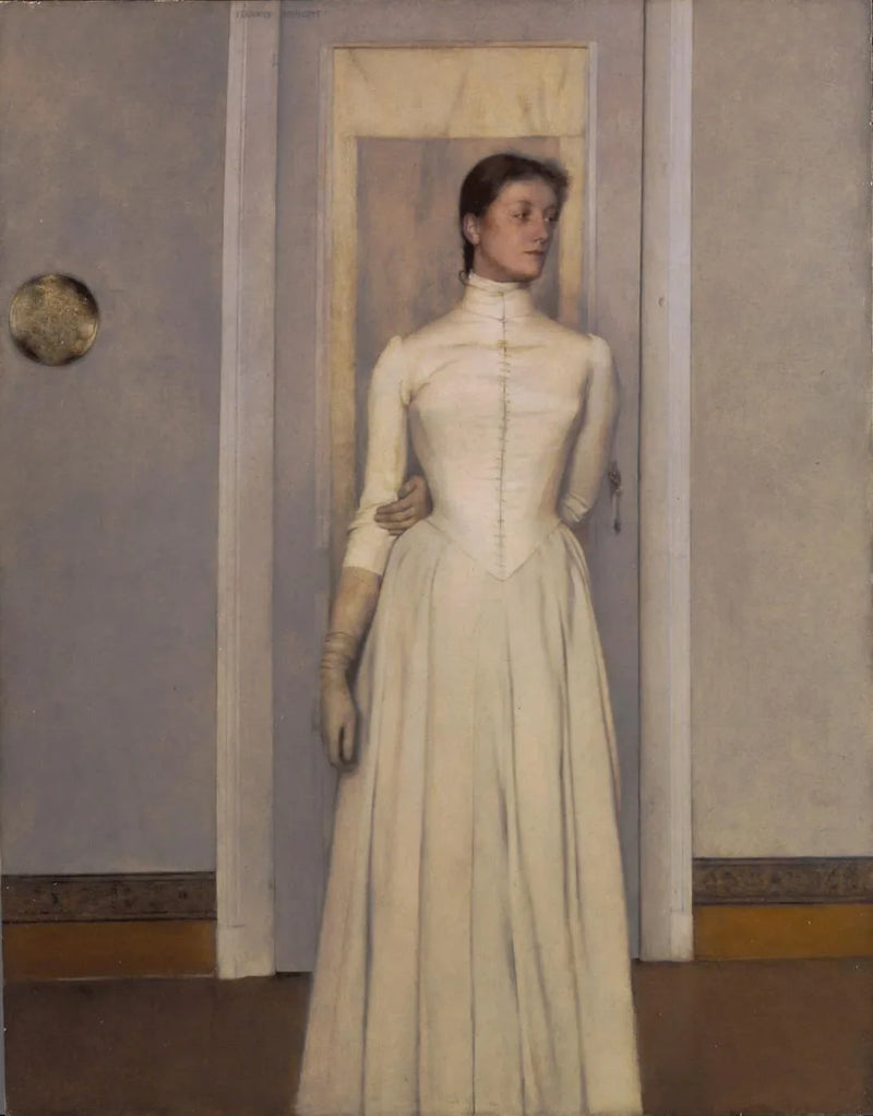 Portret van Marguerite - Fernand Khnopff