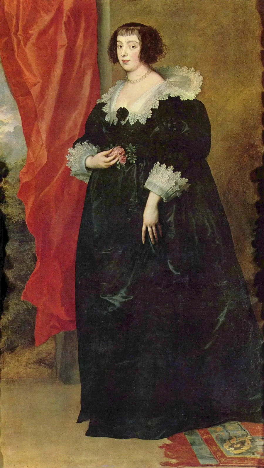 Portret van Margaretha van Lotharingen - Antoine van Dyck

Source:
Portrait de Marguerite de Lorraine - Antoine van Dyck