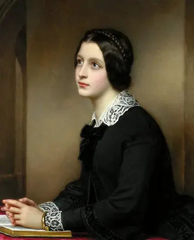 Portret van Maria Dietsch - Joseph Karl Stieler