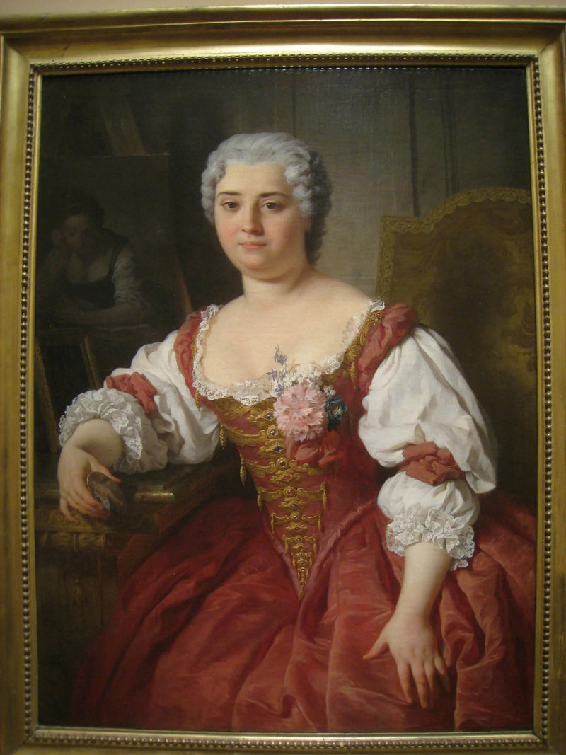 Portret van Maria Felice Tibaldi - Pierre Subleyras