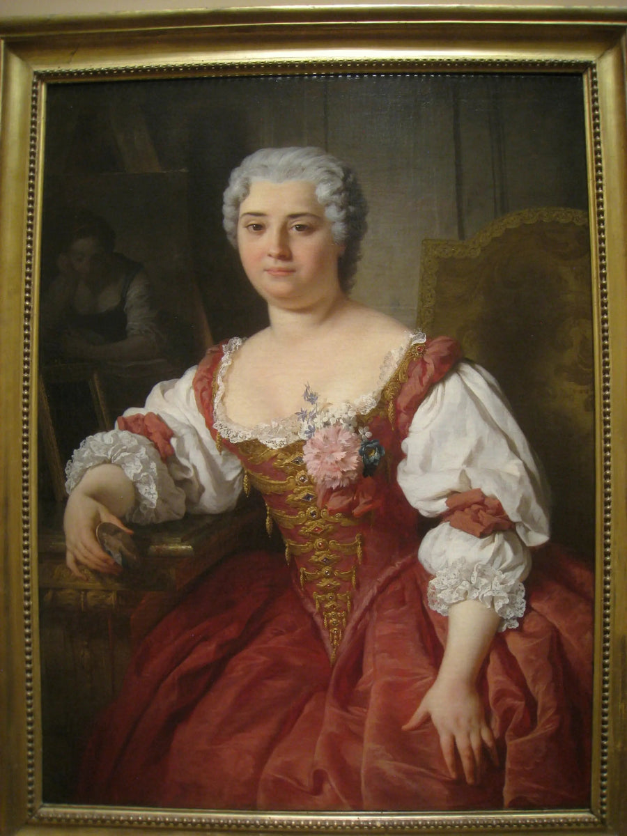 Portret van Maria Felice Tibaldi - Pierre Subleyras