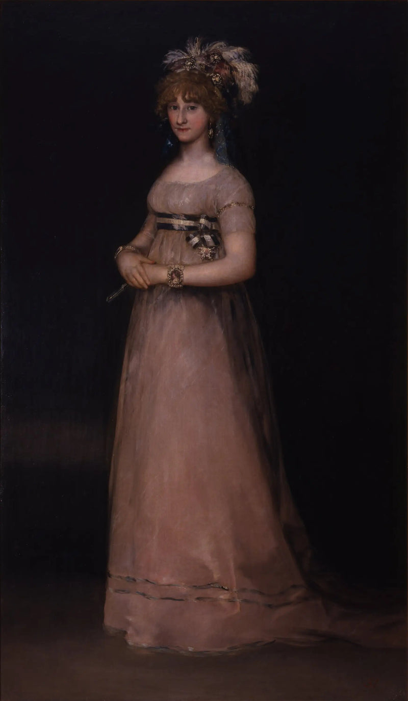 Portret van María Luisa de Borbón y Vallabriga - Francisco de Goya