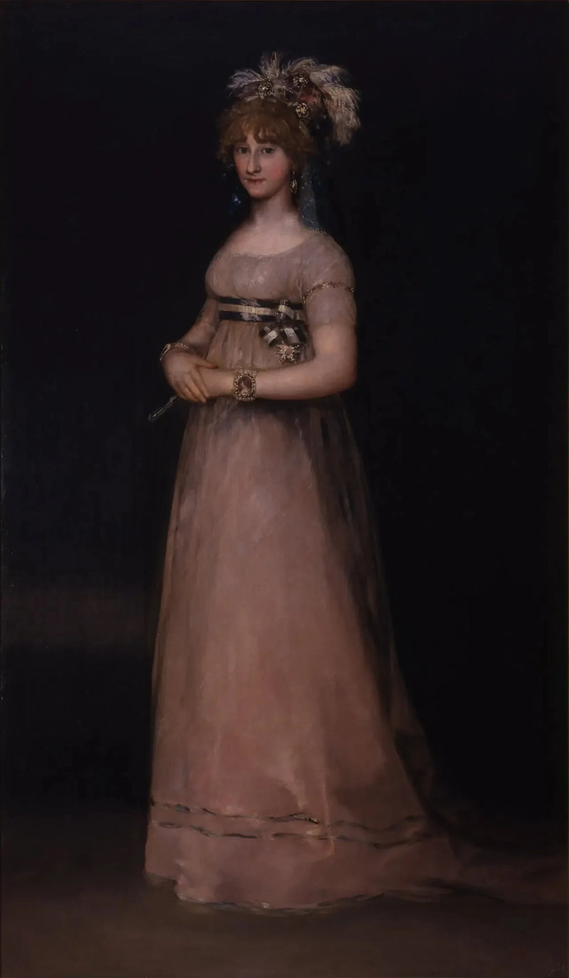 Portret van María Luisa de Borbón y Vallabriga - Francisco de Goya