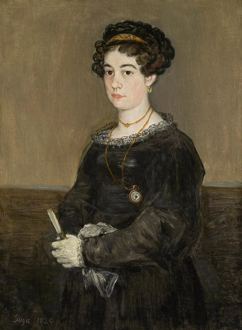 Portret van María Martínez de Puga - Francisco de Goya